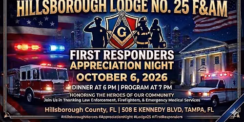 First Responders Appreciation Night