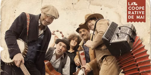 LA RUE K\u00c9TANOU en concert \u00e0 Clermont-Ferrand \/ La Coop\u00e9rative de Mai