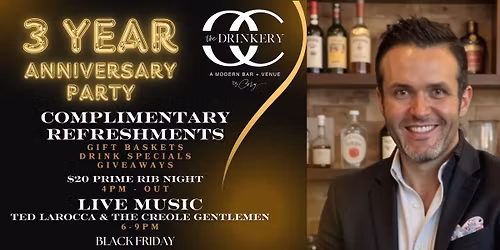 3 Year Anniversary Party | The Drinkery