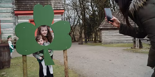 St Patrick's Day celebrations at the Ulster American Folk Park, Omagh.