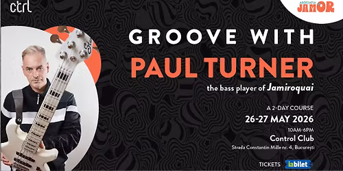 Groove with Paul Turner - A 2 Day Course