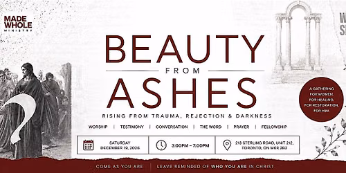 BEAUTY FROM ASHES
