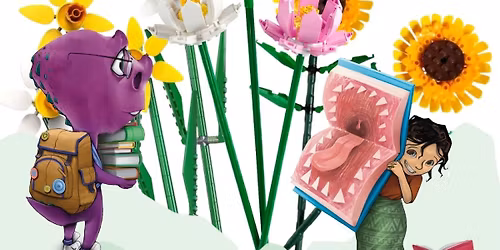 Unearth A Story Summer Reading for Teens: Hanging Gardens of Babylon Lego Flower Frenzy