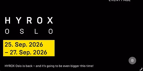 Hyrox Oslo 