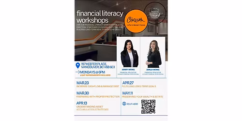 Financial Literacy Workshop #3 Preparing with Proper Protection