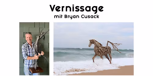 Vernissage mit Bryan Cusack
