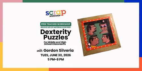 Free Teacher Workshop: Dexterity Puzzles