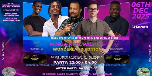 MINGA KIZZ PALACE - WONDERLAND BERLIN EDITION