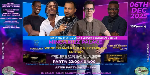 MINGA KIZZ PALACE - WONDERLAND & GOLD KIZZ TARRAXO EDITION