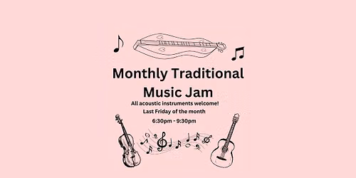 Monthly Acoustic Music Jam