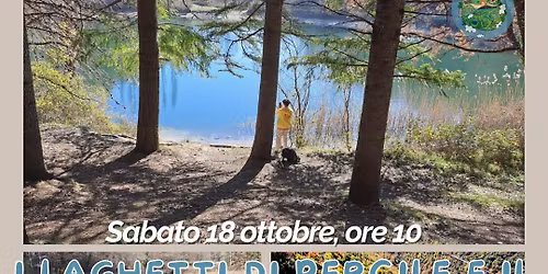 Un Fascinoso Inedito per il nostro gruppo, e colorato! I Laghetti di Percile e il Ninfeo Orsini.