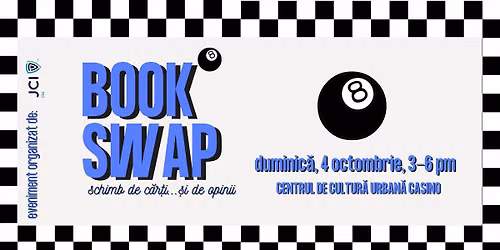 BookSwap - schimb de c\u0103r\u021bi \u0219i de opinii - edi\u021bia 8- by JCI Cluj