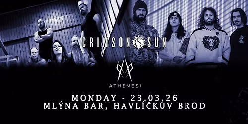 Crimson Sun (FIN) & Athenesi (ITA) @ Metal \u0160ipky Mlejn, Havl\u00ed\u010dk\u016fv Brod