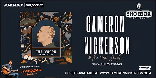 Saturday Showcase: Cameron Nickerson Album Release & Alexander Anderson