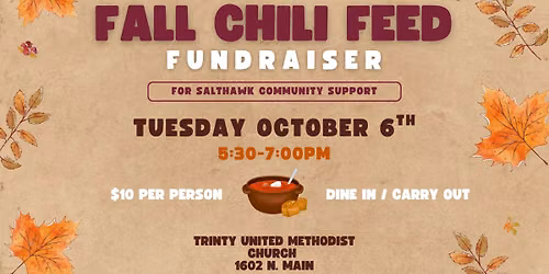 Fall Chili Feed Fundraiser
