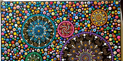 *11\/9\/25* Beginner Dot Mandala Painting Workshop (LAST 1 Hour class!)
