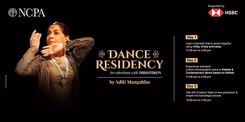 NCPA Dance Residency by Aditi Mangaldas