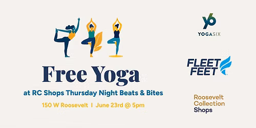 Free Yoga with RC Shops Beats & Bites Night!