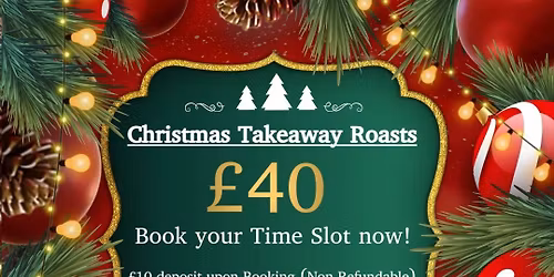 Christmas Day Takeaway Roasts