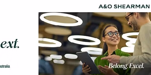 A&O Shearman - Sydney Summer Clerkship Presentation & Networking 