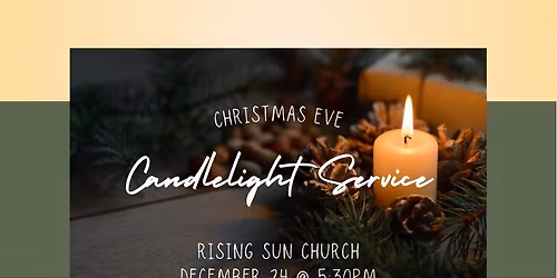 Christmas Eve with Rising Sun