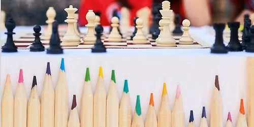 Chess Chat with Calm Colouring