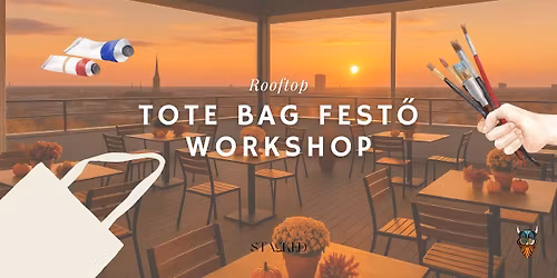 Tote Bag fest\u0151 Workshop \ud83c\udf07\ud83d\udd8c\ufe0f