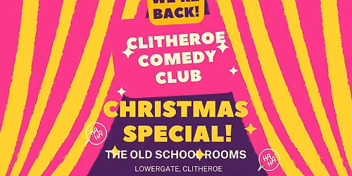 Clitheroe Comedy Club - Christmas Special