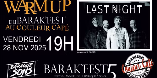 \ud83d\udd25 WarmUp du BARAK\u2019FEST au COULEUR ! \ud83d\udd25