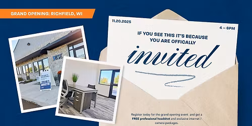 Grand Opening + Ribbon Cutting