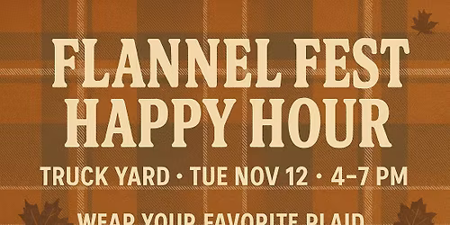 Flannel Fest Happy Hour