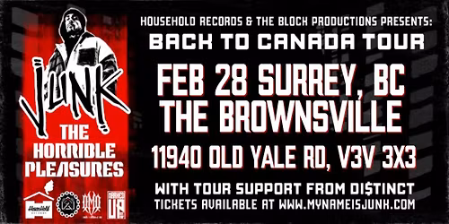 Junk - Horrible Pleasures SURREY!