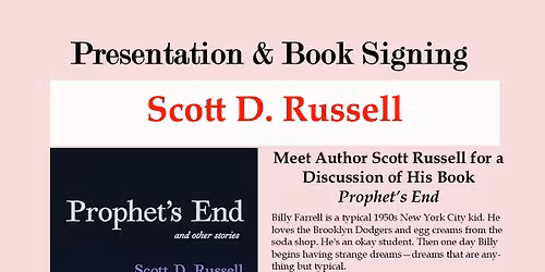 Presentation and Signing with Author Scott Russell