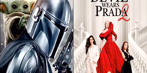 THE MANDALORIAN AND GROGU with THE DEV\ud835\udeb0L WEARS PRADA 2
