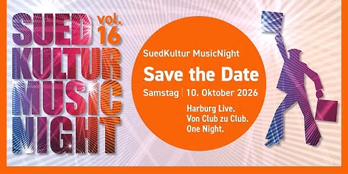 16. Suedkultur-MusicNight 2026 mit: Anemone, Asteroid Kane, The Panitbox & Sweet Cougar Dreams