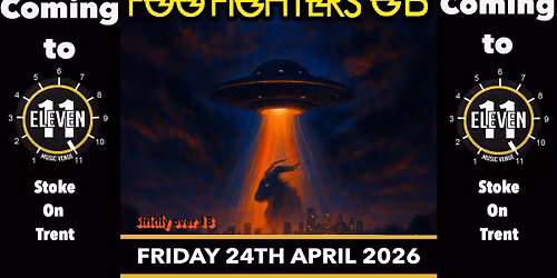 Foo Fighters GB live at Eleven Stoke