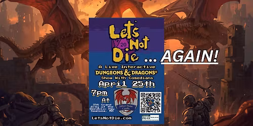 "Let's Not Die".... AGAIN!!!