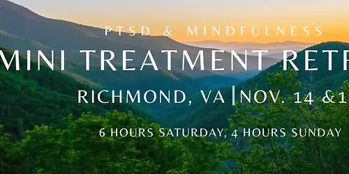 Mini Wellness Retreat for PTSD & Anxiety