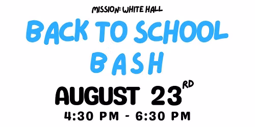 Free Back to School Bash!!\ud83c\udf89
