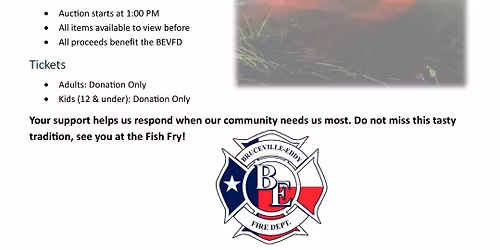 Annual Fish Fry Fundraiser