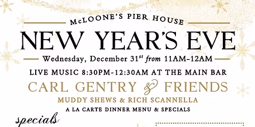 NYE specials (main dining)