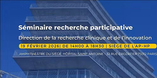 S\u00e9minaire recherche participative