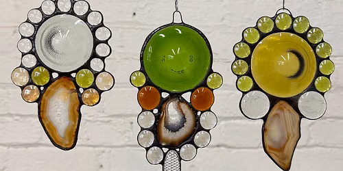 Desert Dreaming: Stained Glass Suncatcher Workshop - 2 SPOTS LEFT