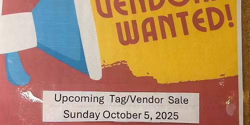 Tag\/Vendor Sale