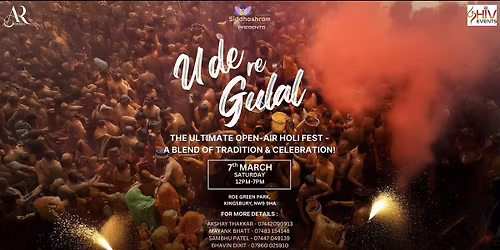 UDE RE GULAL LONDON 2026\u2013 THE BIGGEST OPEN-AIR HOLI FESTIVAL