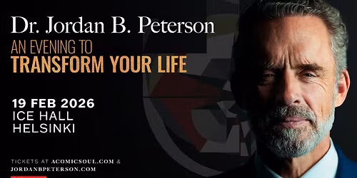 Jordan B. Peterson in Helsinki