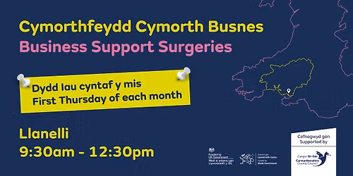 Copy of Cymorthfeydd Ymgysylltu \u00e2 Busnesau | Business Engagement Surgery