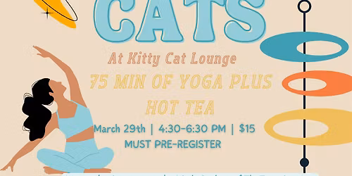 Yin Yoga With Cats