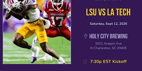 LSU v LA Tech 2026 Watch Party