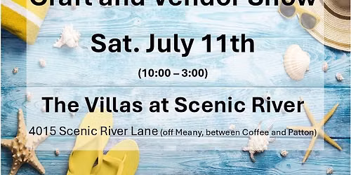 July Craft and Vendor Show